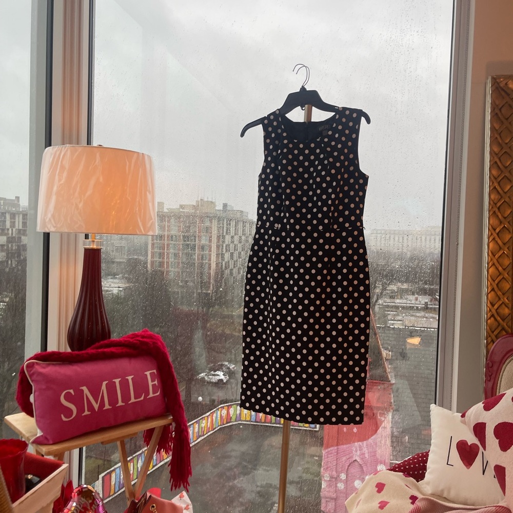 Black & White Polka Dot Dress